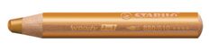 STABILO Woody 3 in 1 - Crayon de couleur pointe large - or