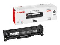 Canon 718 - Pack de 2 - noir - cartouche laser d'origine