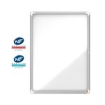 Nobo - Vitrine d'affichage - 9 feuilles A4 - surface magnetique - porte battante - 70,8 x 96,9 x 4,3 cm