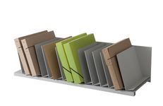 Trieur organiseur de bureau - 16 cases inclinées - gris