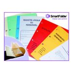 SmartFolder - Chemise à 3 rabats - registre unique du personnel avec 16 feuillets