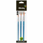 Wonday - Pack de 3 pinceaux ronds - N° 4, 8, 12