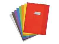 Oxford School Life - Protège cahier - 24 x 32 cm - disponible dans différentes couleurs translucides