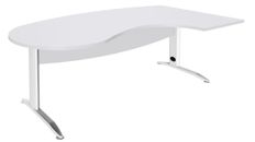 Burocean Idra - Escritorio - blanco perla - blanco base