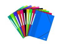 Oxford School Life - Chemise polypro à rabats - A4 - disponible dans différentes couleurs translucides