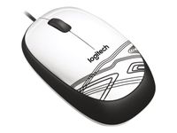 Logitech M105 - souris filaire - blanc