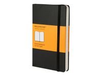 Moleskine Classic Pocket - Carnet - 9 x 14 cm - 192 pages - ligné - noir
