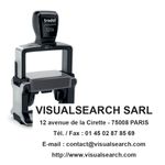 Tampon métallique personnalisé avec 7 lignes de texte - zone d'impression 56 x 26 mm - Trodat Professional 5204