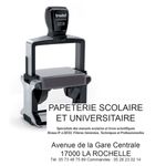 Tampon métallique personnalisé avec 9 lignes de texte - zone d'impression 68 x 47 mm - Trodat Professional 5208