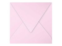 Pollen - 20 Enveloppes - 140 x 140 mm - 120 g/m² - rose dragée