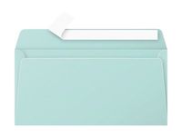 Pollen - 20 Enveloppes - 110 x 220 mm - 120 g/m² - vert jade