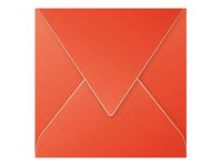 Pollen - 20 Enveloppes - 140 x 140 mm - 120 g/m² - rouge corail