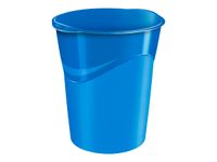 CEP Gloss - Corbeille à papier 14L - bleu océan