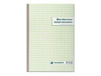 Exacompta - Manifold Bordereau d'intervention - 50 dupli - A4