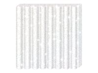 Pâte Fimo Effect - Blanc Pailleté - 57G
