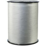 Maildor - Bolduc mat - ruban d'emballage 10 mm x 250 m - argent