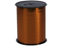 Maildor - Bolduc métallisé - ruban d'emballage 7 mm x 250 m - orange