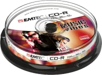 EMTEC CD-R 80 min 700 Mo 52x CB x 10