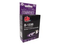 Cartouche compatible Brother LC121/LC123/LC127 - noir - Uprint