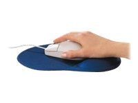Ednet - Tapis de souris avec repose-poignet - Noir