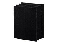 Carbon Filter - 4 Filtres pour purificateur d'air DX 55 - taille M - noir - Fellowes
