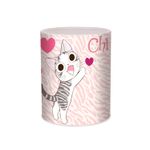 Quo Vadis - Pot à crayons - Chi - 8x8x10,5 cm - Métal