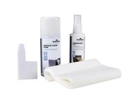 Durable PC Cleaning Kit - Kit de nettoyage (1 mousse nettoyante + 1 solution desinfectante + 10 chiffons absorbants) pour clavier et moniteur