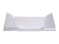 Exacompta COMBO MAXI - Corbeille à courrier cristal