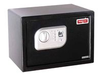 Reskal SFP - Coffre-fort 16L - à empreinte digitale ou code - acier noir