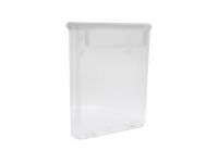 INOVSHOP - Porte brochures extérieur A4 - avec couvercle rabattable - à fixer au mur ou sur vitrine