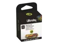 Wonday - Bracelets caoutchouc - élastiques - 50 g - couleurs assorties