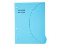 Smartfolder - Chemise à 3 rabats - langues vivantes