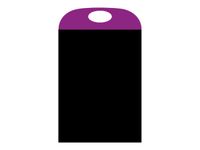 Bequet Portacolor - Ardoise 70 x 40 cm - poignée violet