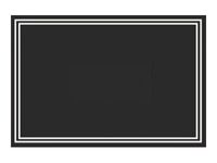 Bequet - 10 Étiquettes Ardoisine noires recto/verso - 10 x 15 cm - sans attache