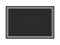 Bequet - 10 Étiquettes Ardoisine noires recto/verso - 20 x 15 cm - sans attache