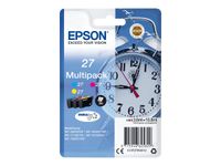 Epson 27 Réveil - Pack de 3 - cyan, magenta, jaune - cartouche d'encre originale