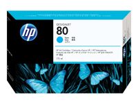 HP 80 - cyan - cartouche d'encre originale (C4872A)