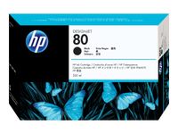 HP 80 - noir - cartouche d'encre originale (C4871A)