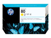 HP 80XL - jaune - cartouche d'encre originale (C4848A)