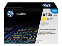 HP 643A - jaune - cartouche laser d'origine (Q5952A)