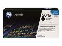 HP 504A - noir - cartouche laser d'origine (CE250A)