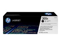 HP 305X - noir - cartouche laser d'origine (CE410X)