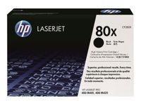 HP 80X - noir - cartouche laser d'origine