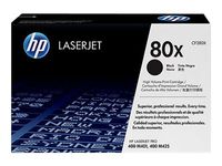 HP 80X - Pack de 2 - noir - cartouche laser d'origine (CF280XD)