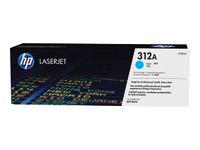 HP 312A - cyan - cartouche laser d'origine (CF381A)