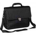 Oberthur Oklahoma - Cartable souple 2 compartiments - noir - 41 x 12 x 36 cm