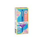 Paper Mate Flair Original - Pack de 12 feutres fins - pointe moyenne - bleu