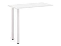 Retour de bureau ARPE - L85 x H74 x P45 - Blanc