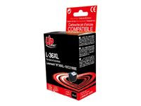 Cartouche remanufacturée Lexmark 36XL - noir - Uprint