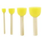 Cléopâtre - pack de 4 - Pinceaux mousse - plusieurs diamêtres disponibles